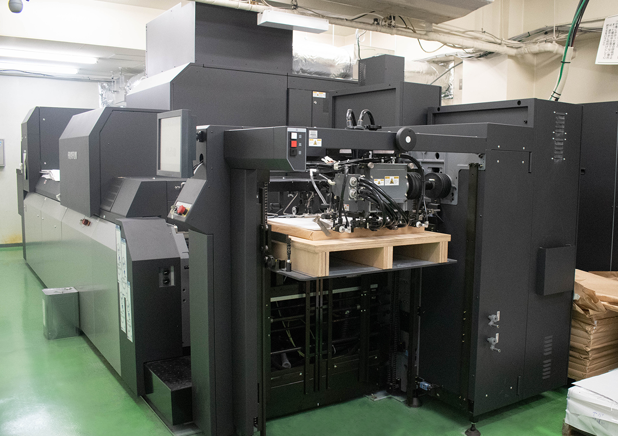 超高精細デジタル印刷機