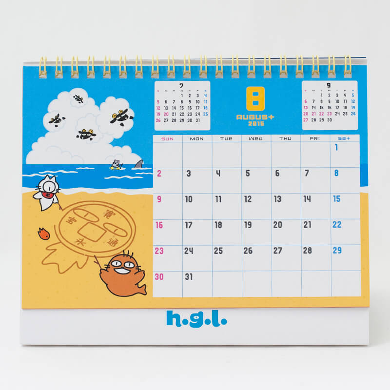 「h.g.l. 様」製作のオリジナルカレンダー ギャラリー写真1