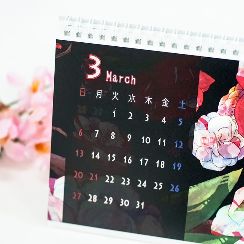「小山  希 様」製作のオリジナルカレンダー ギャラリー写真2