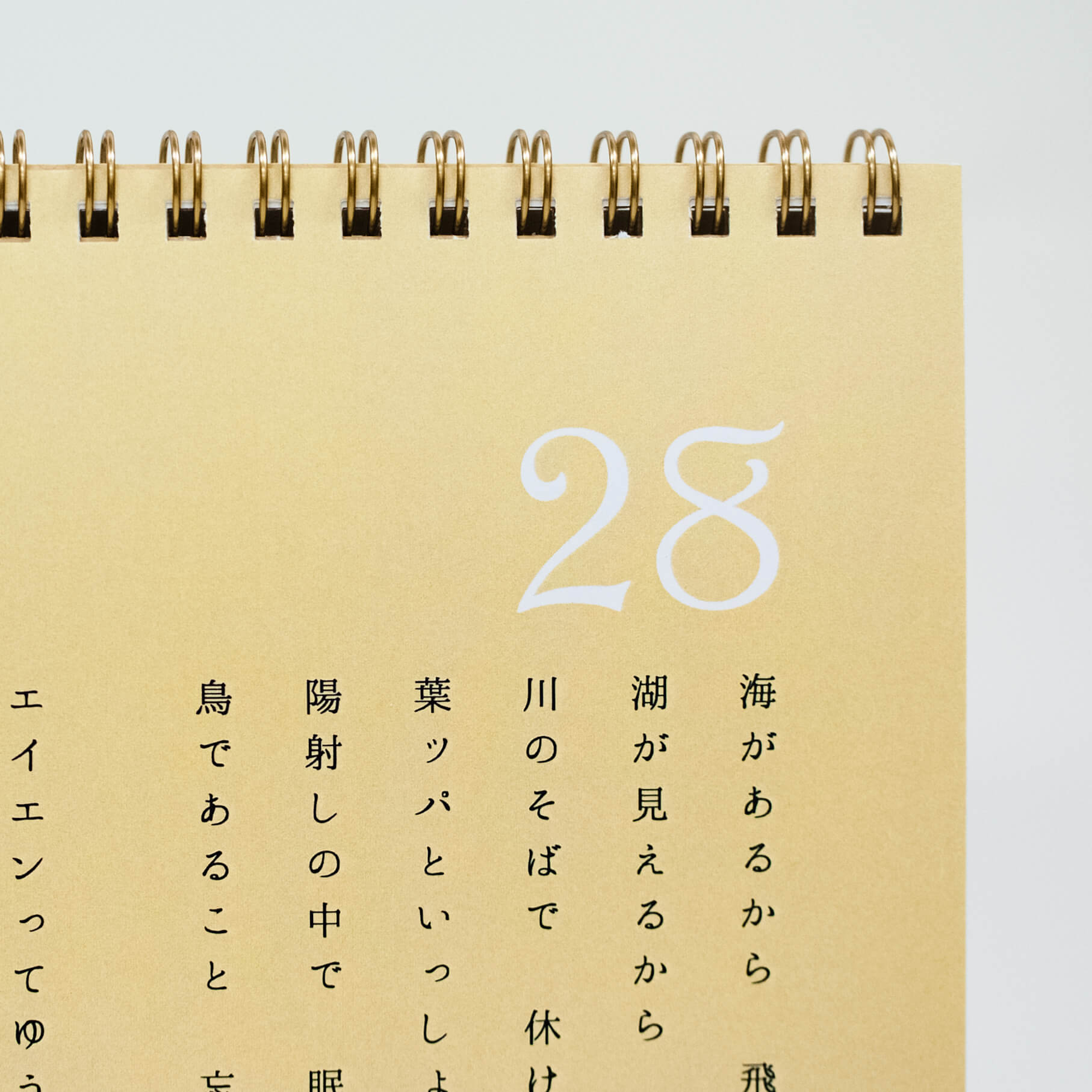 「藪亀  雅子 様」製作のオリジナルカレンダー ギャラリー写真2