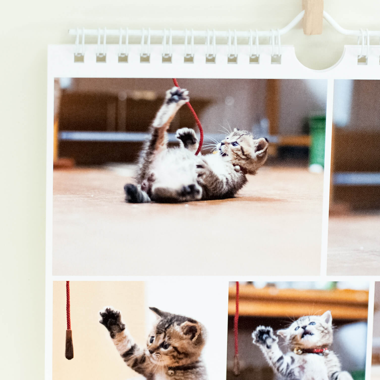 「猫の雑貨屋 もくれん 様」製作のオリジナルカレンダー ギャラリー写真3