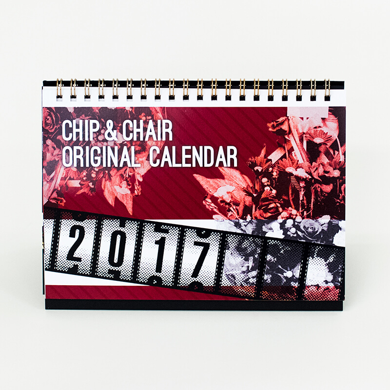 「Chip&Chair 様」製作のオリジナルカレンダー