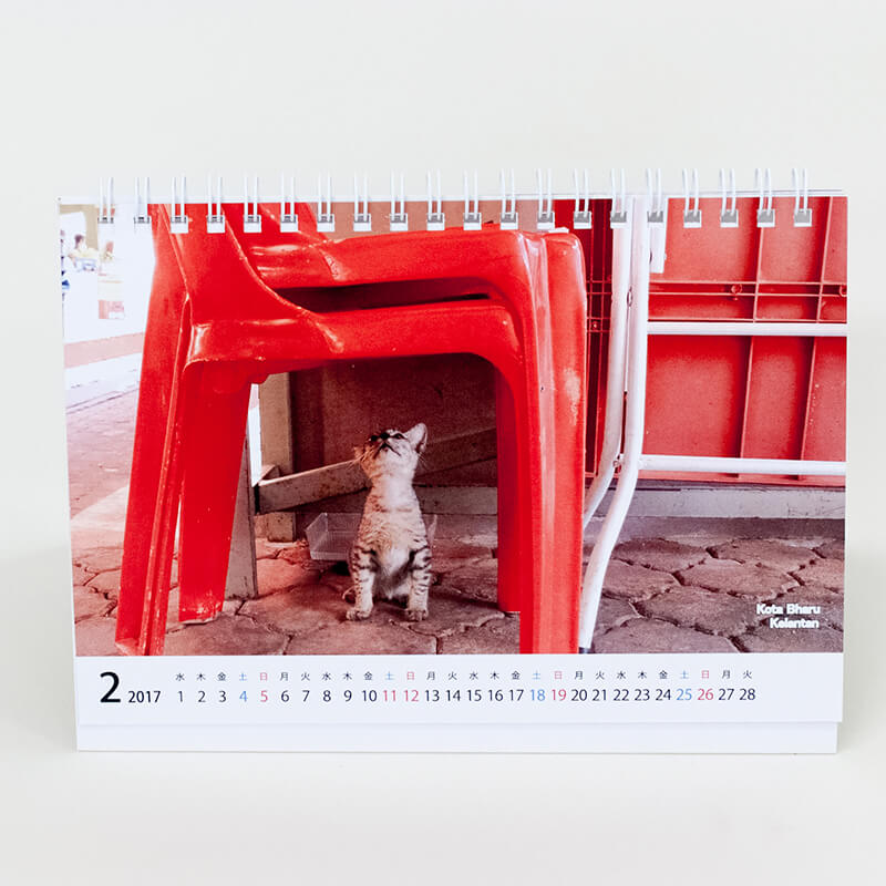 「竹内　千尋 様」製作のオリジナルカレンダー ギャラリー写真1