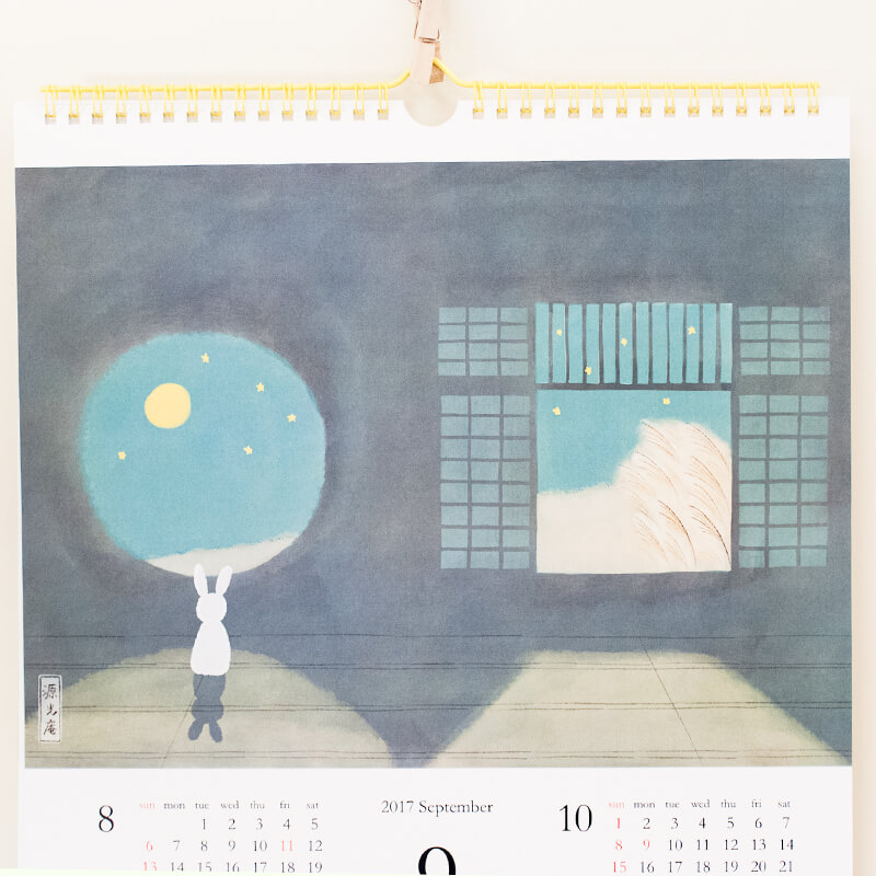「イラストレーターHaiji 様」製作のオリジナルカレンダー ギャラリー写真2