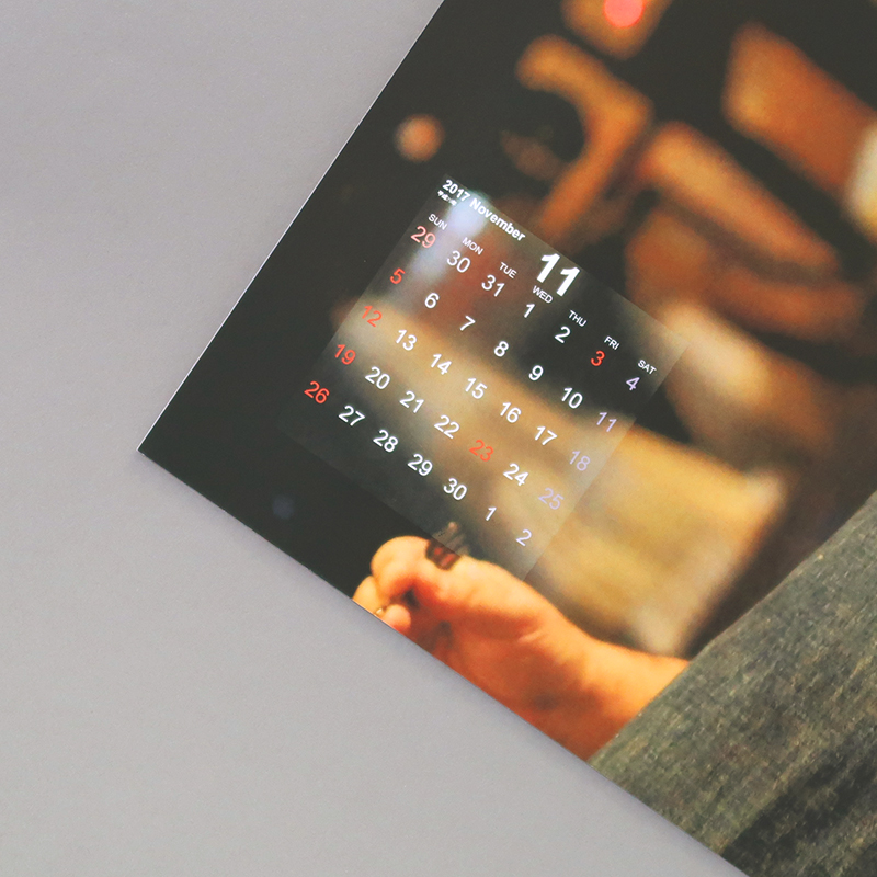 「高原  由紀 様」製作のオリジナルカレンダー ギャラリー写真2