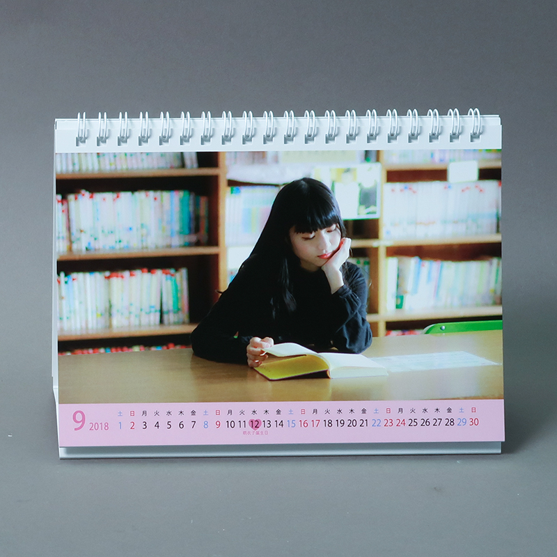 「京都府福知山市ご当地アイドルHappy3days 様」製作のオリジナルカレンダー ギャラリー写真2