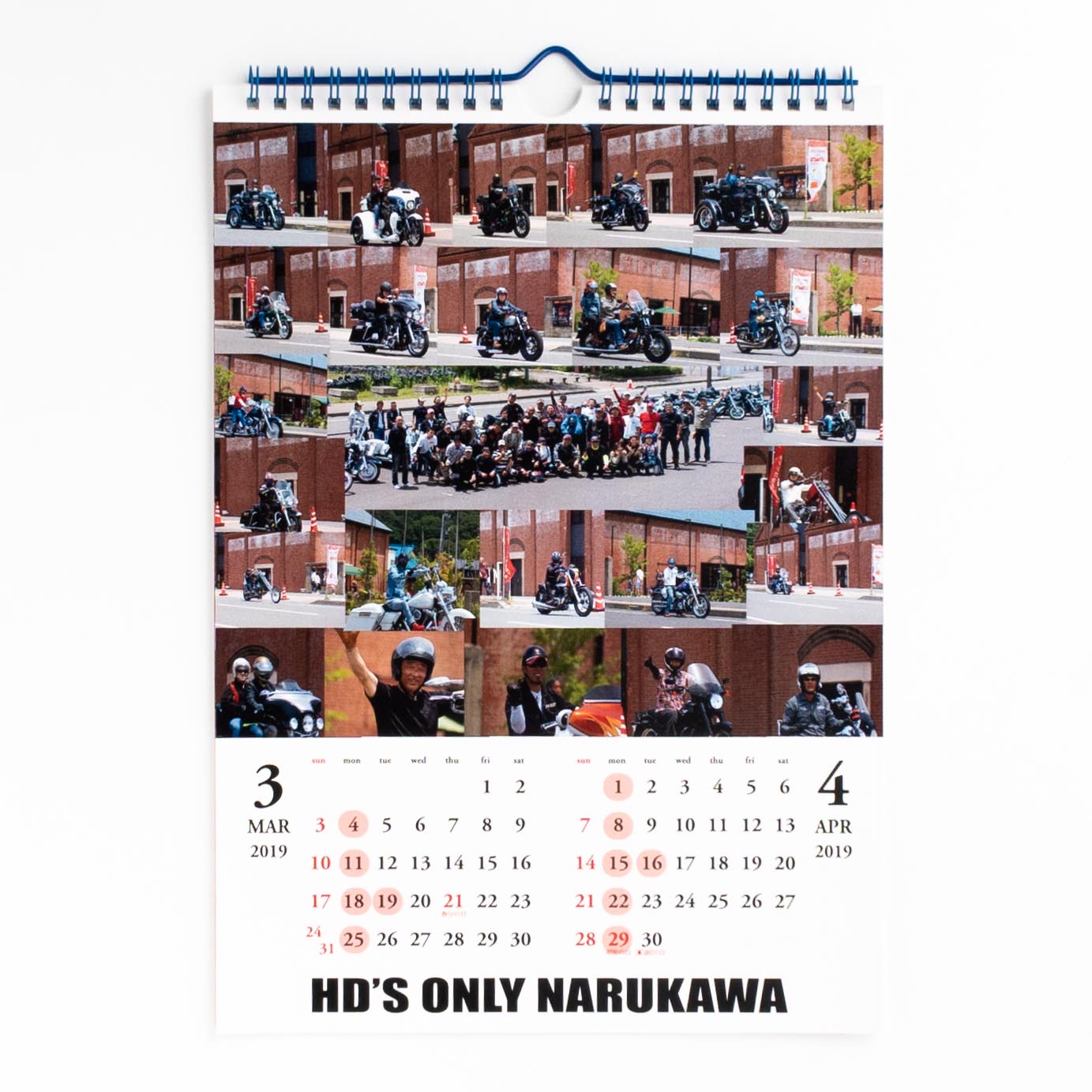 「ナルカワ有限会社 様」製作のオリジナルカレンダー ギャラリー写真1