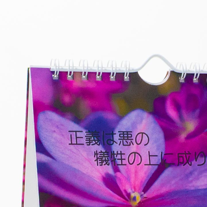 「カワムラ 様」製作のオリジナルカレンダー ギャラリー写真3