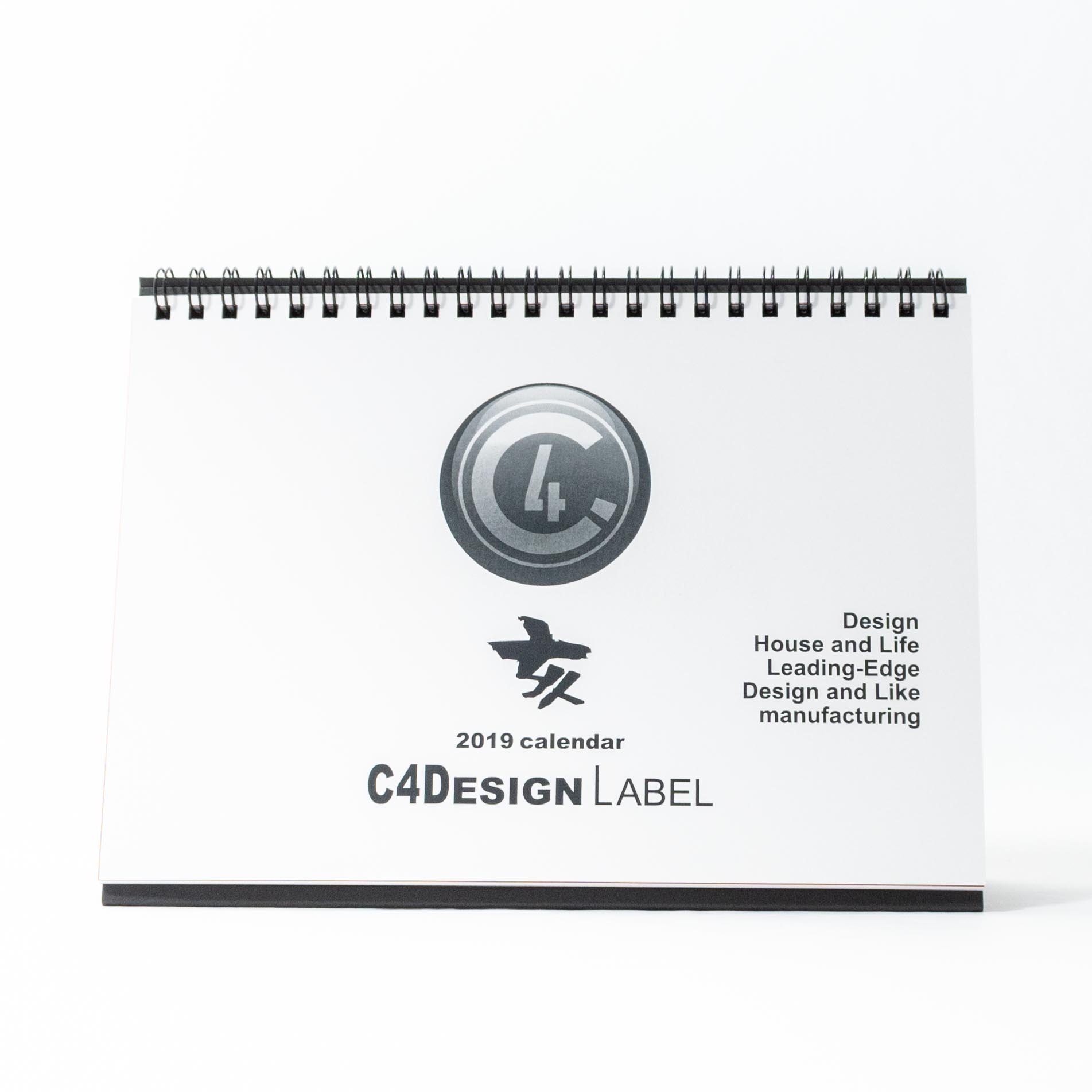 「株式会社シーフォーデザインレーベル 様」製作のオリジナルカレンダー