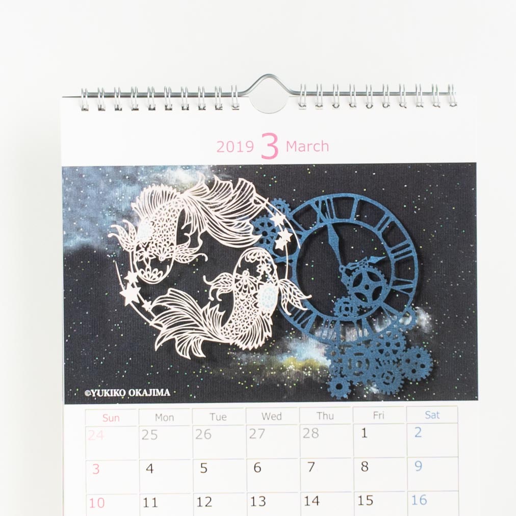 「岡島　由紀子 様」製作のオリジナルカレンダー ギャラリー写真3