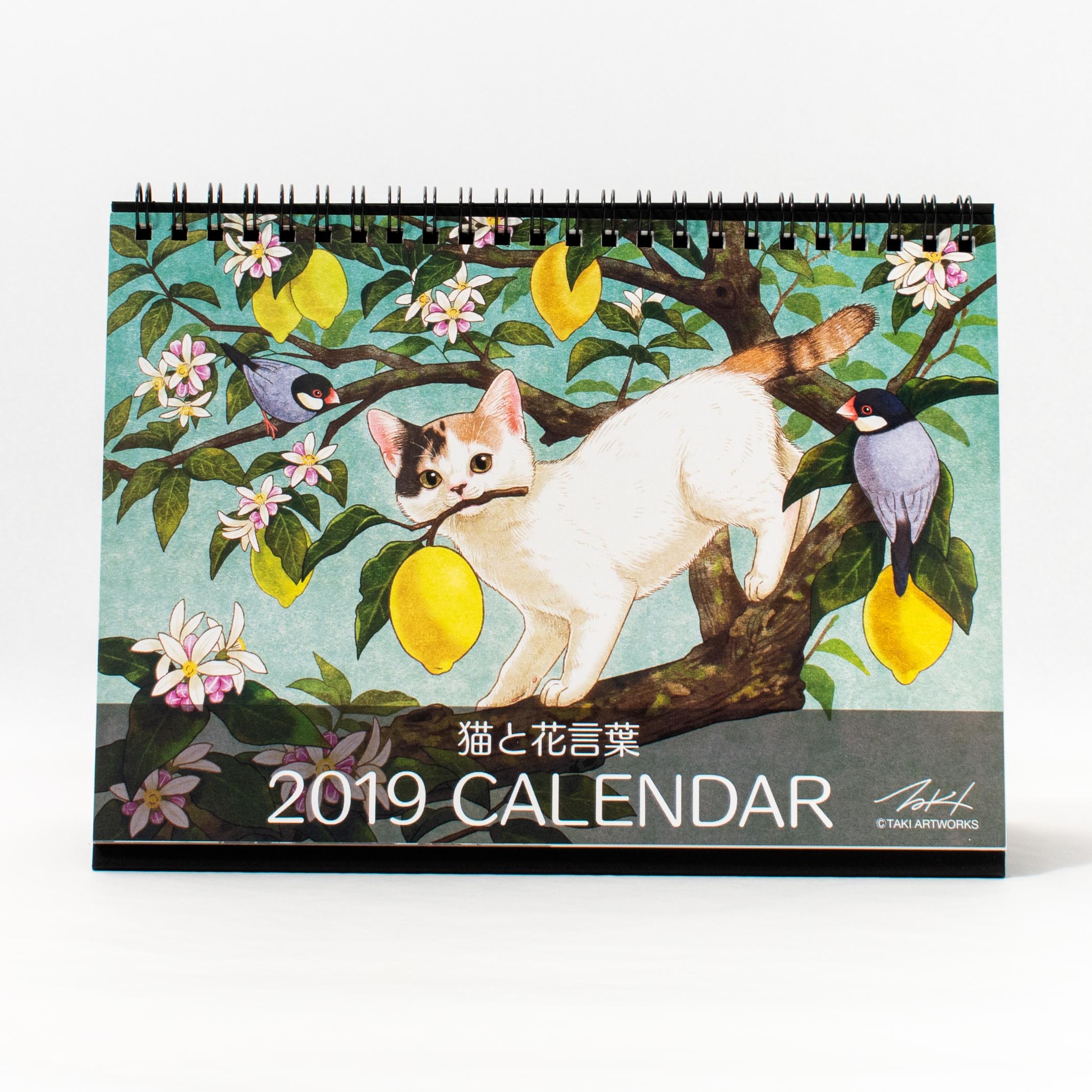 「TAKI ARTWORKS 様」製作のオリジナルカレンダー