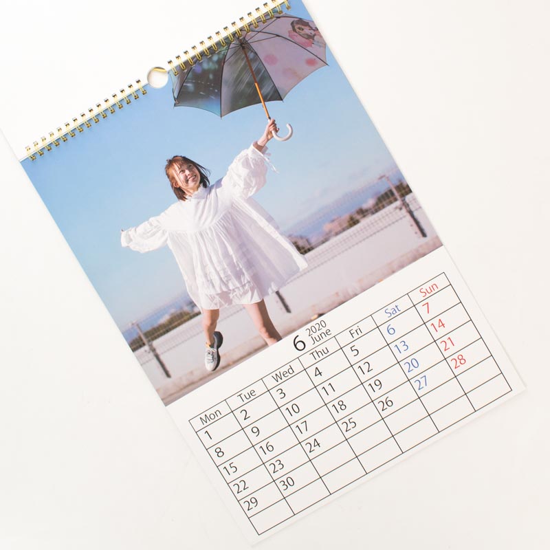 「加藤育実 様」製作のオリジナルカレンダー ギャラリー写真1