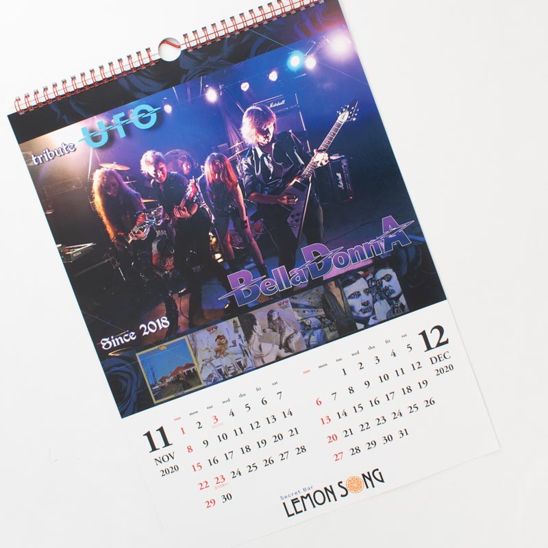 「LEMON SONG 様」製作のオリジナルカレンダー ギャラリー写真1