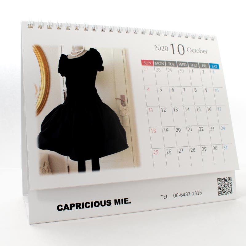 「カプリシャスミー 様」製作のオリジナルカレンダー ギャラリー写真2