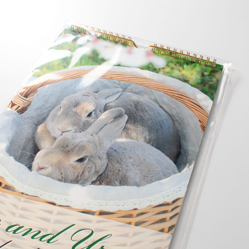 「Time is Bunny 様」製作のオリジナルカレンダー ギャラリー写真4