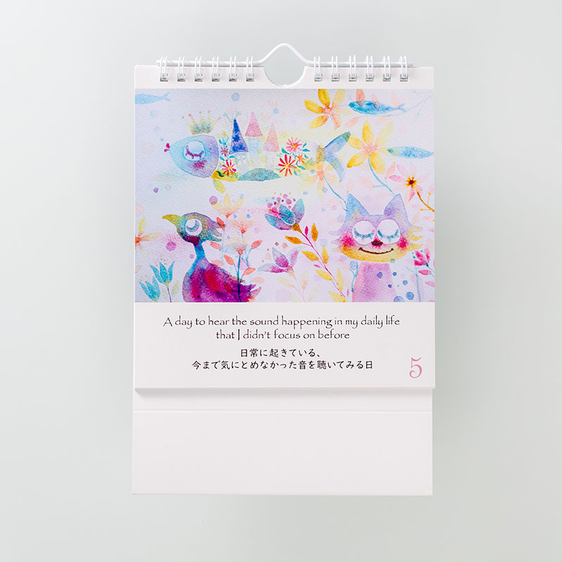 「Tomocco&Miho Project 様」製作のオリジナルカレンダー ギャラリー写真1