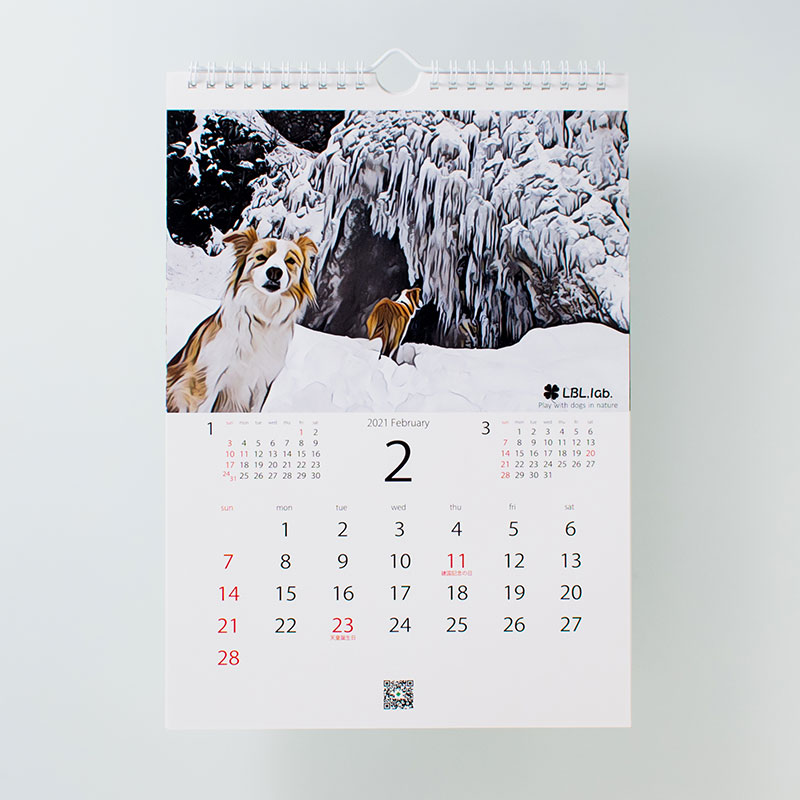 「ロベリィ・ラボ 様」製作のオリジナルカレンダー ギャラリー写真1