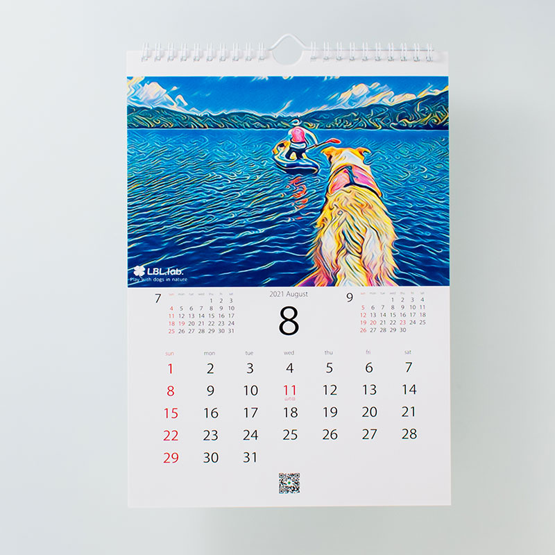 「ロベリィ・ラボ 様」製作のオリジナルカレンダー ギャラリー写真2