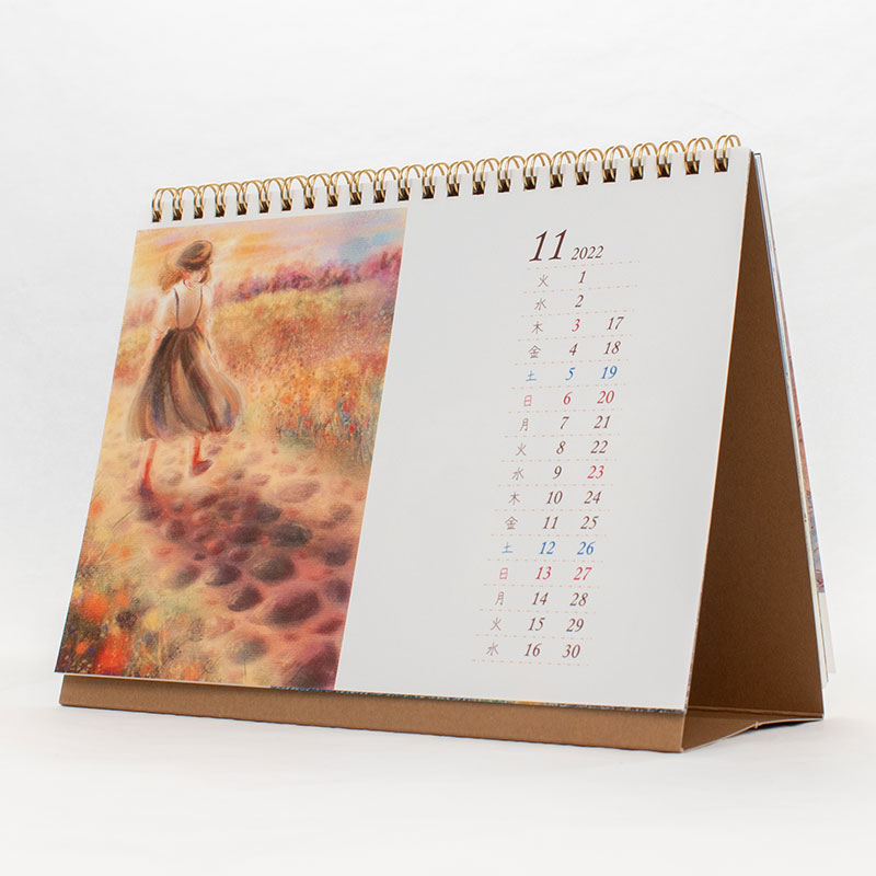 「Yukina Tokumoto 様」製作のオリジナルカレンダー ギャラリー写真2