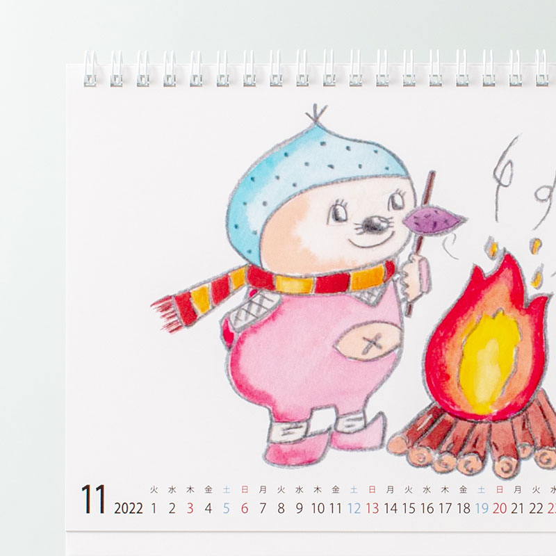 「いが☆グリオ実行委員会 様」製作のオリジナルカレンダー ギャラリー写真3