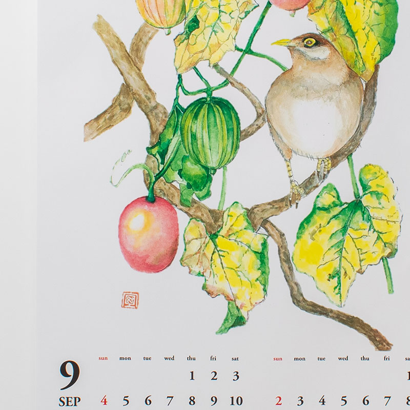 「T.K絵画カレンダー2022 様」製作のオリジナルカレンダー ギャラリー写真3