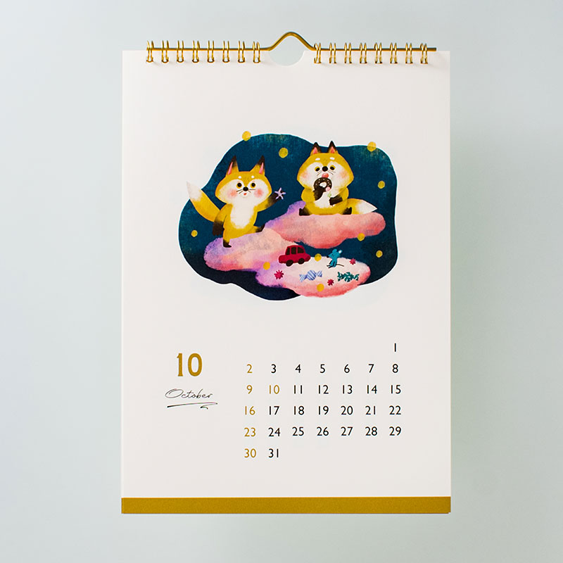 「niyatto design 様」製作のオリジナルカレンダー ギャラリー写真2
