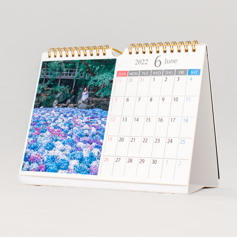 「Kyoko Ueda 様」製作のオリジナルカレンダー ギャラリー写真2