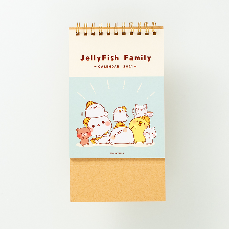 「株式会社JELLYFISH 様」製作のオリジナルカレンダー