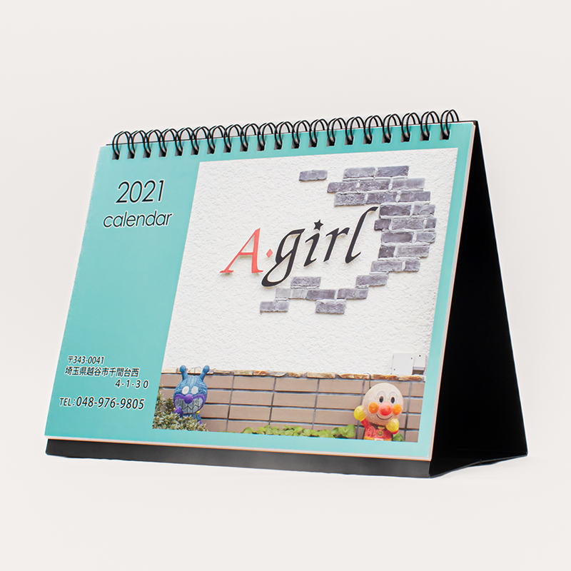 「Agirl 様」製作のオリジナルカレンダー ギャラリー写真2