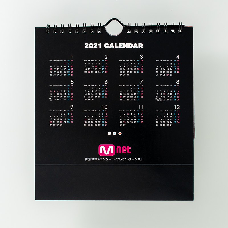 「CJ ENM Japan株式会社 様」製作のオリジナルカレンダー ギャラリー写真5