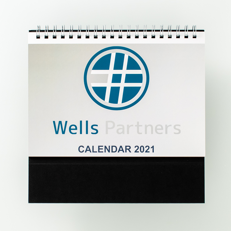「株式会社Wells Partners 様」製作のオリジナルカレンダー