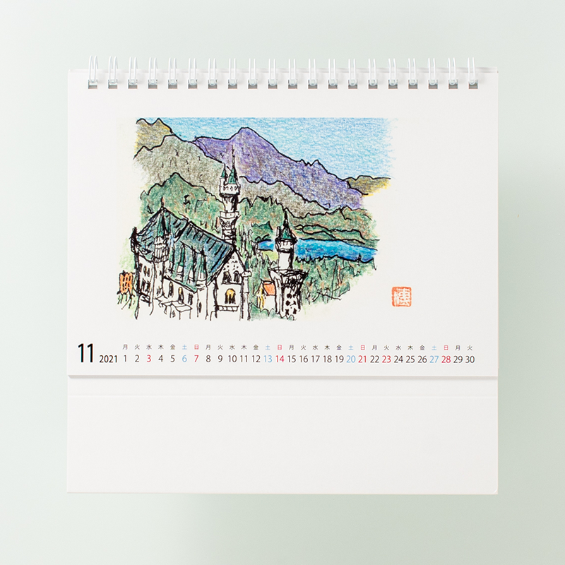 「藤本  博史 様」製作のオリジナルカレンダー ギャラリー写真1