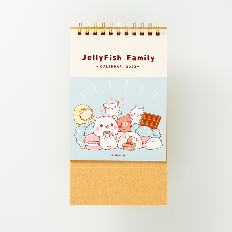 「株式会社JELLYFISH 様」製作のオリジナルカレンダー