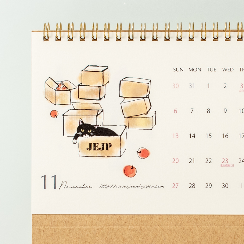 「ジュエル商事株式会社 様」製作のオリジナルカレンダー ギャラリー写真3