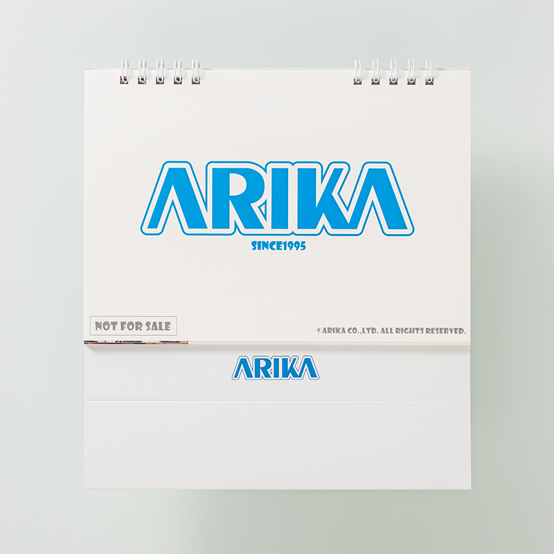「株式会社アリカ 様」製作のオリジナルカレンダー