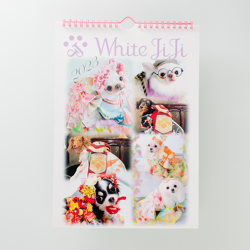 「White JiJi 様」製作のオリジナルカレンダー