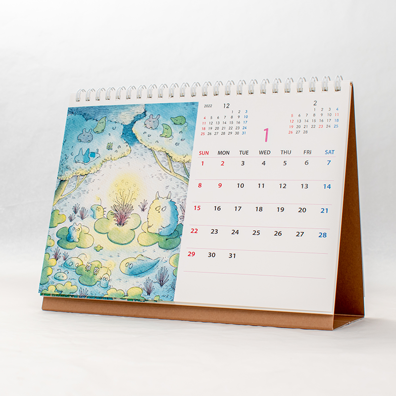 「合同会社イップウ 様」製作のオリジナルカレンダー ギャラリー写真2