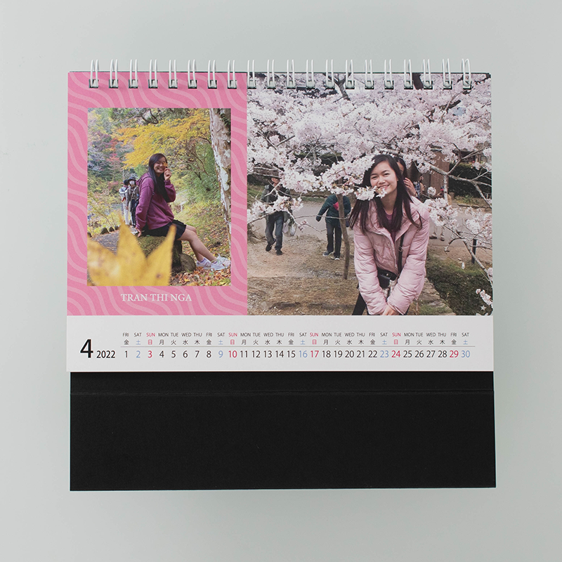 「株式会社オーディナーレ 様」製作のオリジナルカレンダー ギャラリー写真1