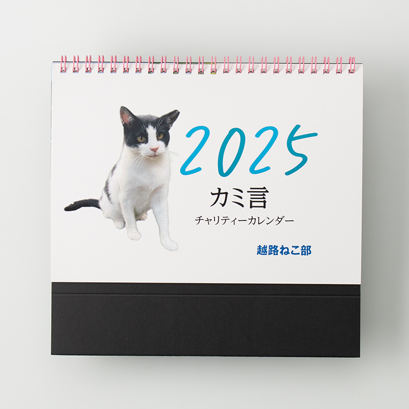 「越路ねこ部 様」製作のオリジナルカレンダー