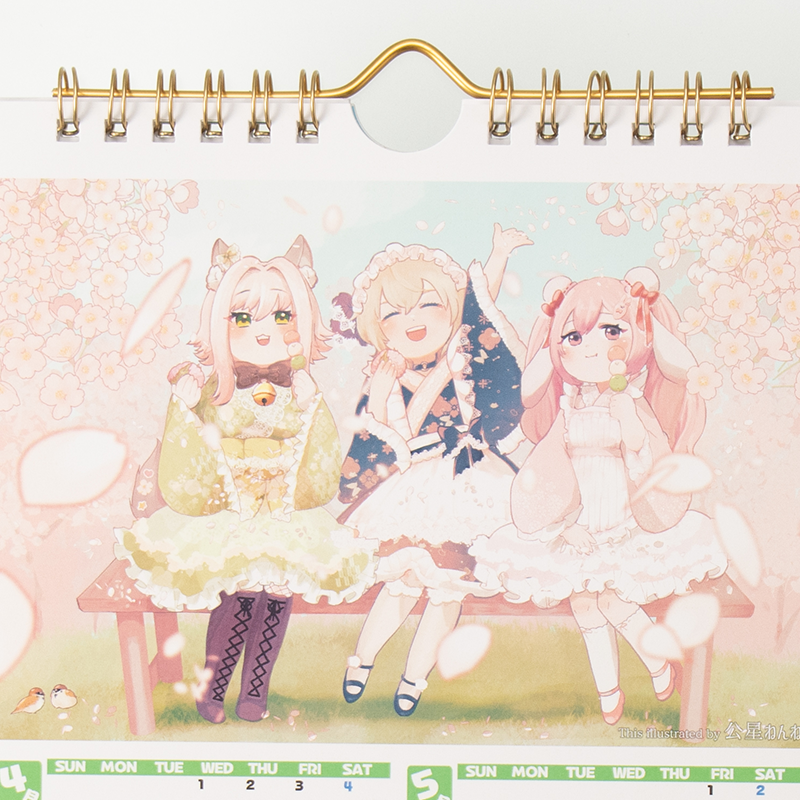 「るなあんるぅ 様」製作のオリジナルカレンダー ギャラリー写真3