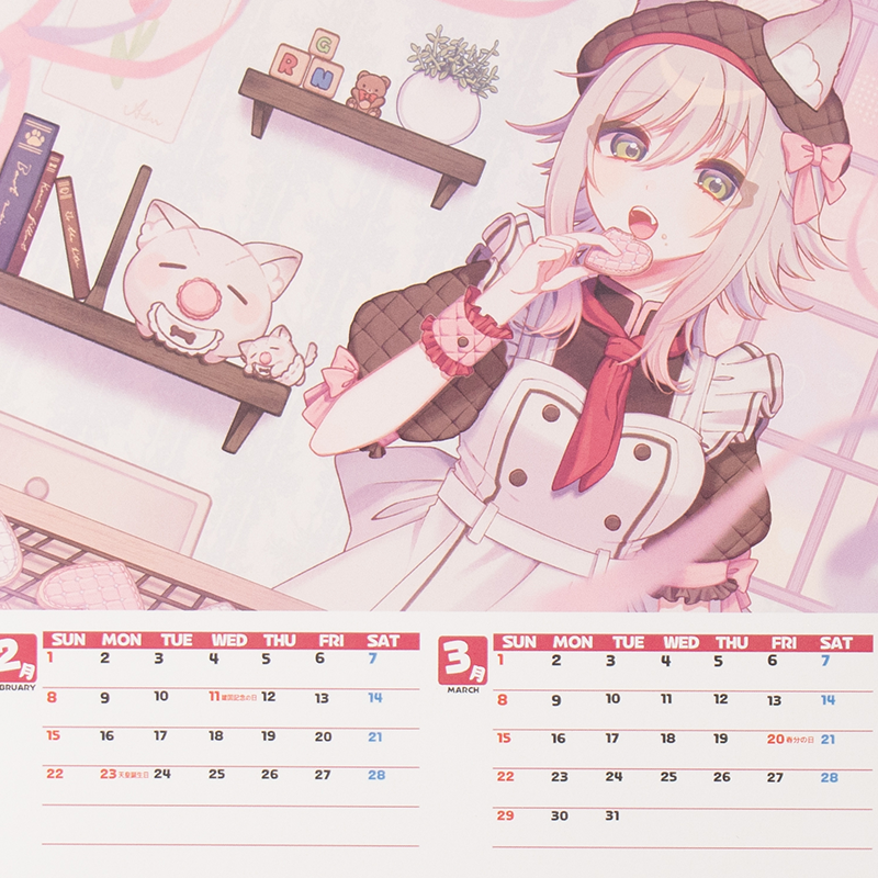 「るなあんるぅ 様」製作のオリジナルカレンダー ギャラリー写真4