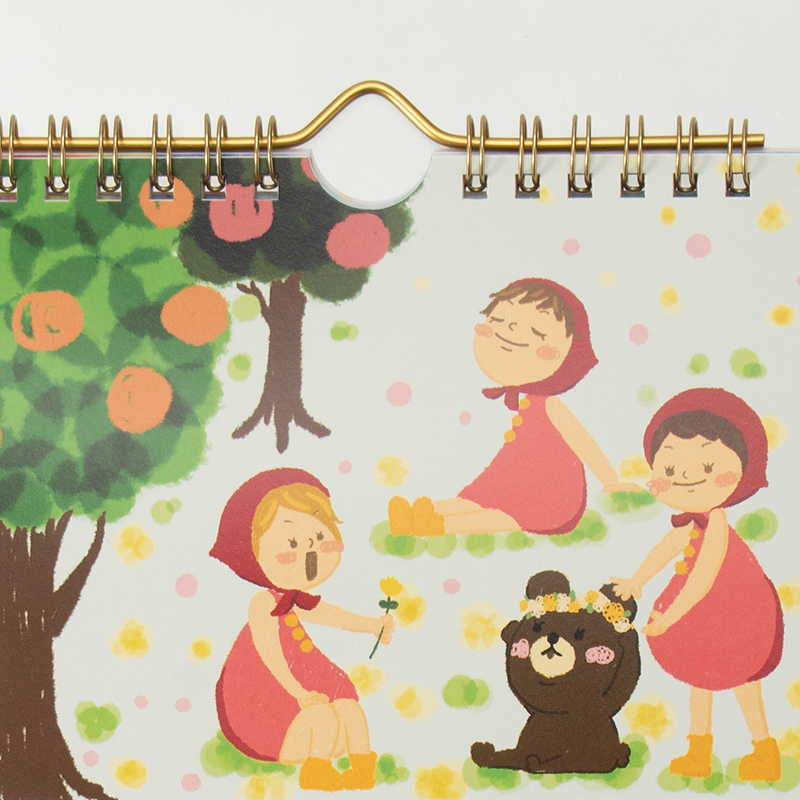 「株式会社Happy Body 様」製作のオリジナルカレンダー ギャラリー写真3