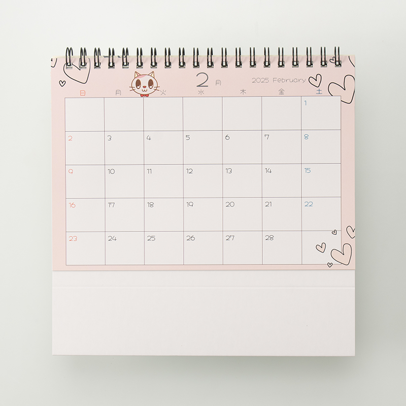 「リズムあそび教室 様」製作のオリジナルカレンダー ギャラリー写真1