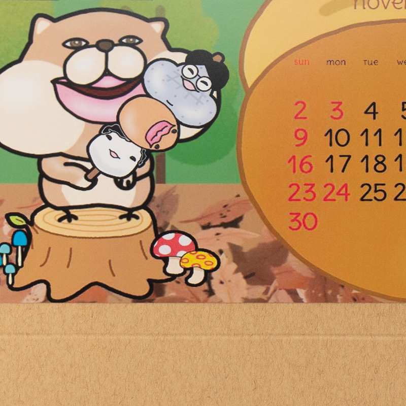 「株式会社Ways 様」製作のオリジナルカレンダー ギャラリー写真4