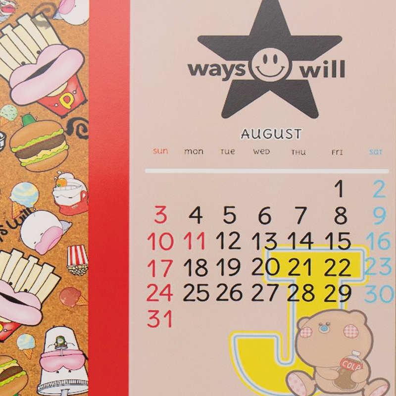 「株式会社Ways 様」製作のオリジナルカレンダー ギャラリー写真3