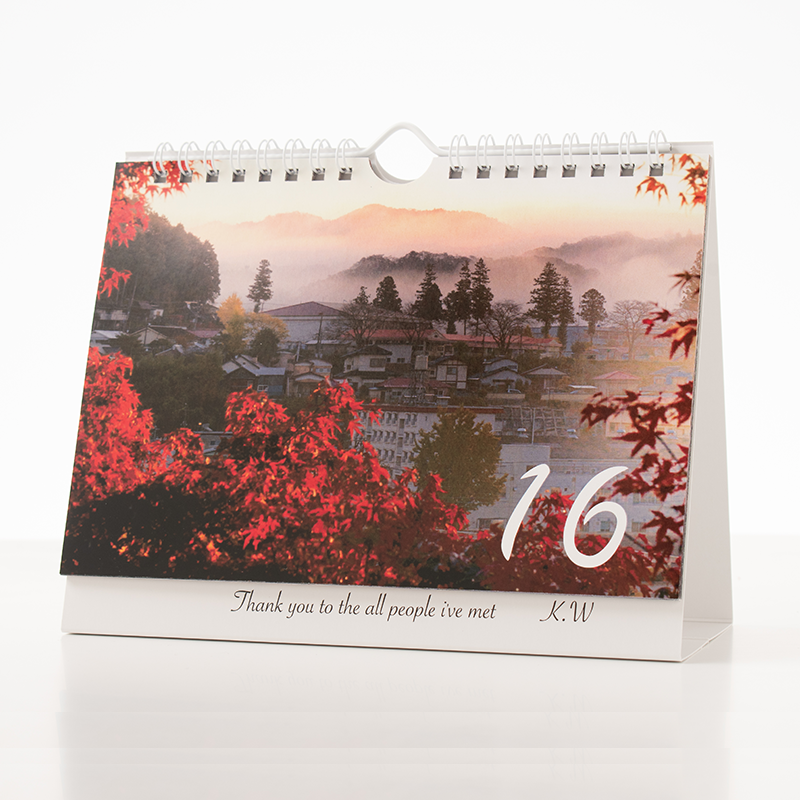 「綿引  一博 様」製作のオリジナルカレンダー ギャラリー写真2