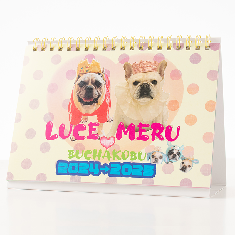 「Luce&Meru 様」製作のオリジナルカレンダー ギャラリー写真2