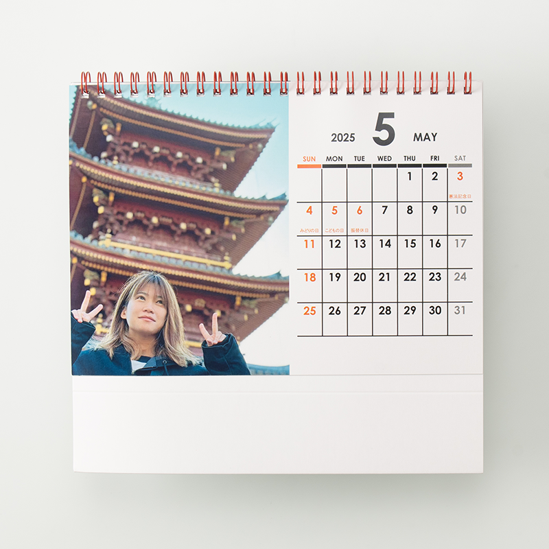 「築山 理 様」製作のオリジナルカレンダー ギャラリー写真1