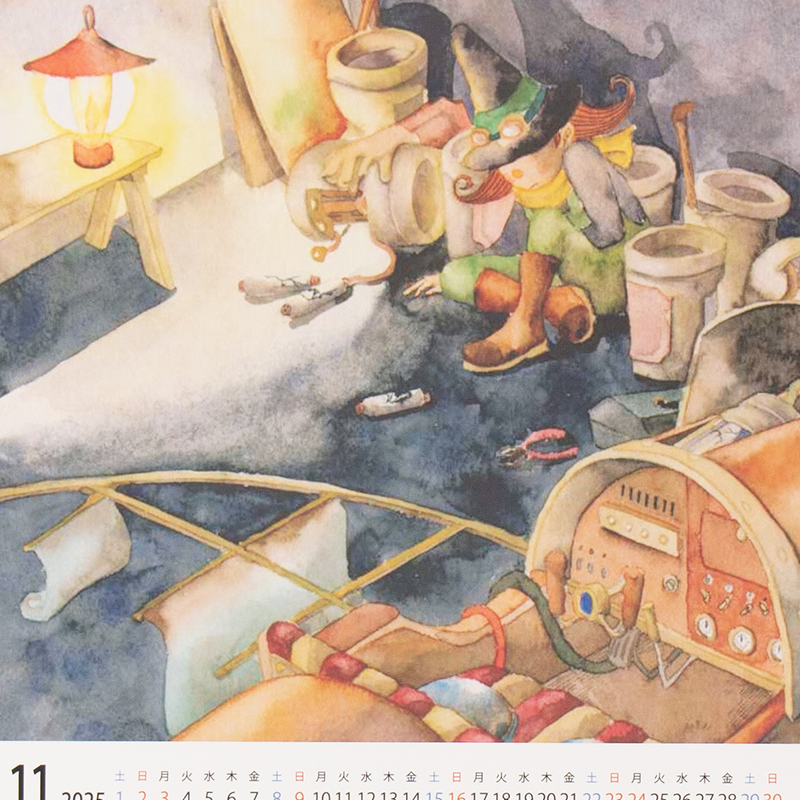 「株式会社上和電機 様」製作のオリジナルカレンダー ギャラリー写真4