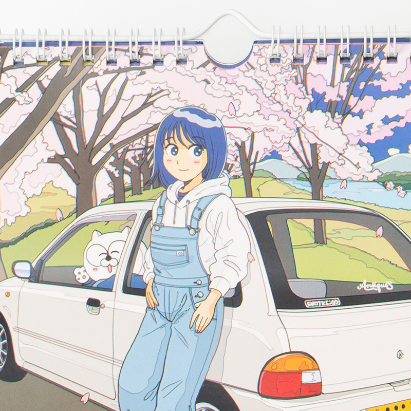 「たぬねこごろんた 様」製作のオリジナルカレンダー ギャラリー写真2